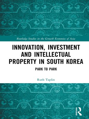 cover image of Innovation, Investment and Intellectual Property in South Korea